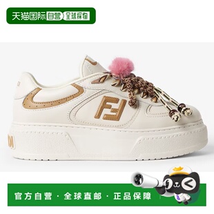 女士运动鞋 Match 8E8721AY9NF1TO4 白色 AW2025 香港直邮FENDI