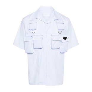 SC76914JRSOOOF0V5N 衬衫 PRADA 男士