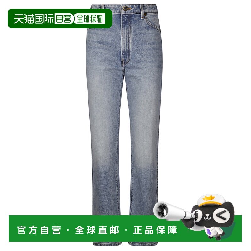 香港直邮KHAITE 女士牛仔裤 1032096 CO 浅蓝色 徽支付后1h可退图片