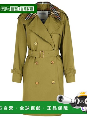 香港直邮BURBERRY 女士外套 8111166C2985 AW2025 绿色 Burberry