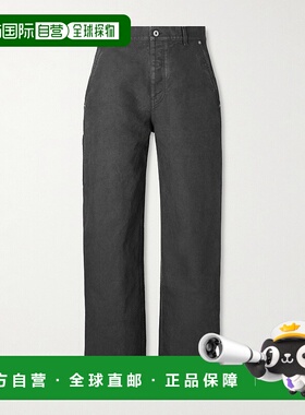 香港直邮LOEWE 罗意威 男士 直筒棉质裤子直筒裤 H526Y04WJH牛仔