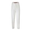 MAX MARA 女士休闲裤 6131035106009 SS2025 白色 褶饰锥形裤