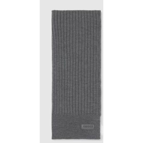GUCCI 男士围巾 8123784G2001000 AW2025 灰色 Wool scarf