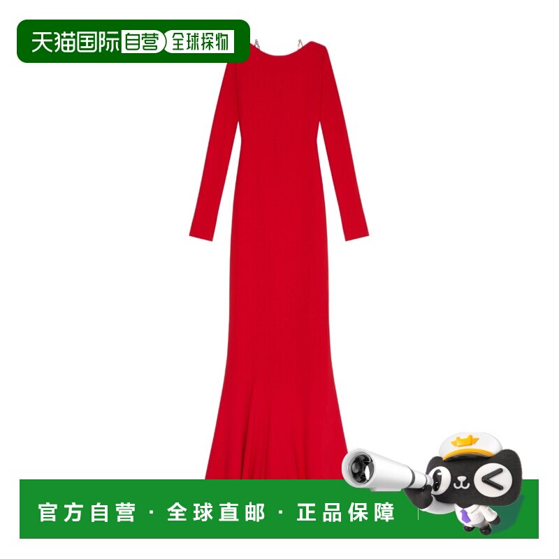 香港直邮奢淘 Givenchy 链带露背连衣裙 女 BW21HR14MW