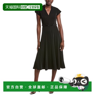 Embellished Babi Marian Dress 美国奥莱 自营Sachin black