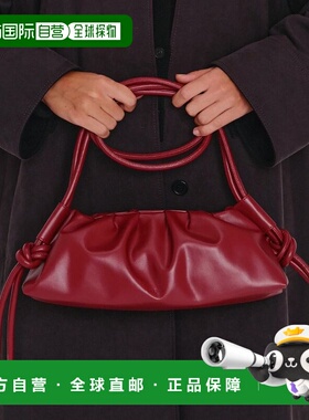 日本直邮OLEND 饺子包单肩包手拿包手提包防水纯素皮革轻便流行男