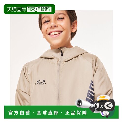 日本直邮OAKLEY 儿童防风透气网眼夹克 轻量拨水设计 FOA407038