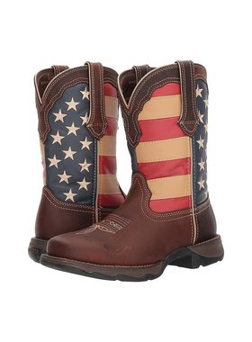 美国直邮Durango Lady Rebel 旗形钢脚趾时装靴 女鞋