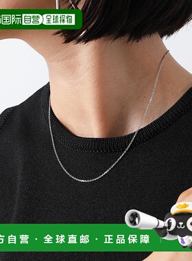 日本直邮MARIA BLACK 链条项链 链条 50 项链 300370AG-50 女士配