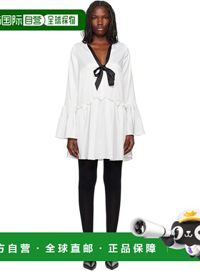 1h可退 香港直邮潮奢 Kika Vargas 女士 白色 Issa 连衣裙 KVDISS