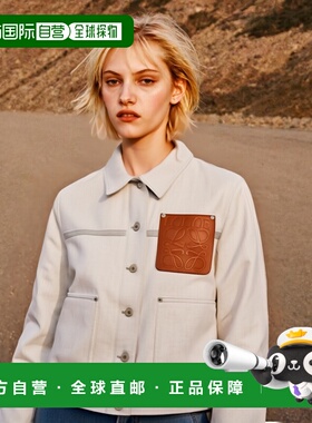 香港直邮LOEWE 女士西服 S359Y02XB72370 CO 白色外套