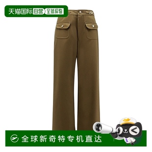 思琳 女士 香港直郵潮奢 腰帶環(huán)休閑褲 2P76A Celine 1小時(shí)內(nèi)可退