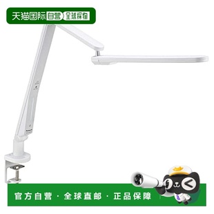 夹式 LED台灯 电脑桌配件USB 白色SQ 松下 端口 LC470 日本直邮