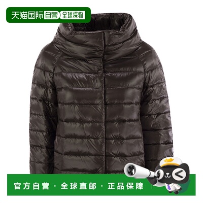 香港直邮HERNO 女士羽绒服 PI0046DIC8800 CO 黑【付后1h可退】