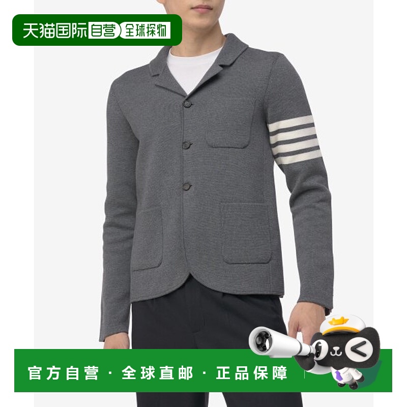 韩国直邮THOM BROWNE 夹克男士MKJ024D00014035FW23 4 BAR JACKET