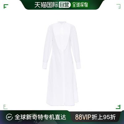 香港直邮潮奢 Jil Sander 吉尔 桑达 女士 长袖衬衫连衣裙 J04CT0