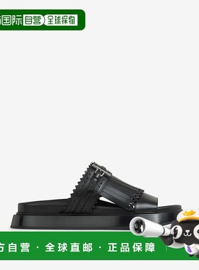 香港直邮ALEXANDER MCQUEEN 女士凉鞋 825005WIAD11064BLACKSILVE