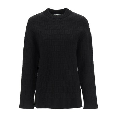 Fendi FF图案圆领套衫 FZX810AJTE