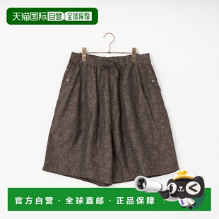 付款1h内可退 日本直邮Needles男士宽松牛仔风短裤 蝴蝶刺绣松紧