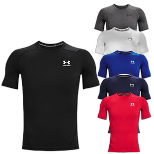 日本直邮Under Armour 内衬衬衫 UA Heat Gear Armor 短袖衬衫 13