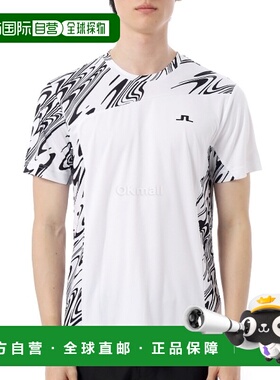 韩国直邮J.LINDEBERG 尼科洛 T 恤 (AMJT12659-A052) 短袖/无袖T