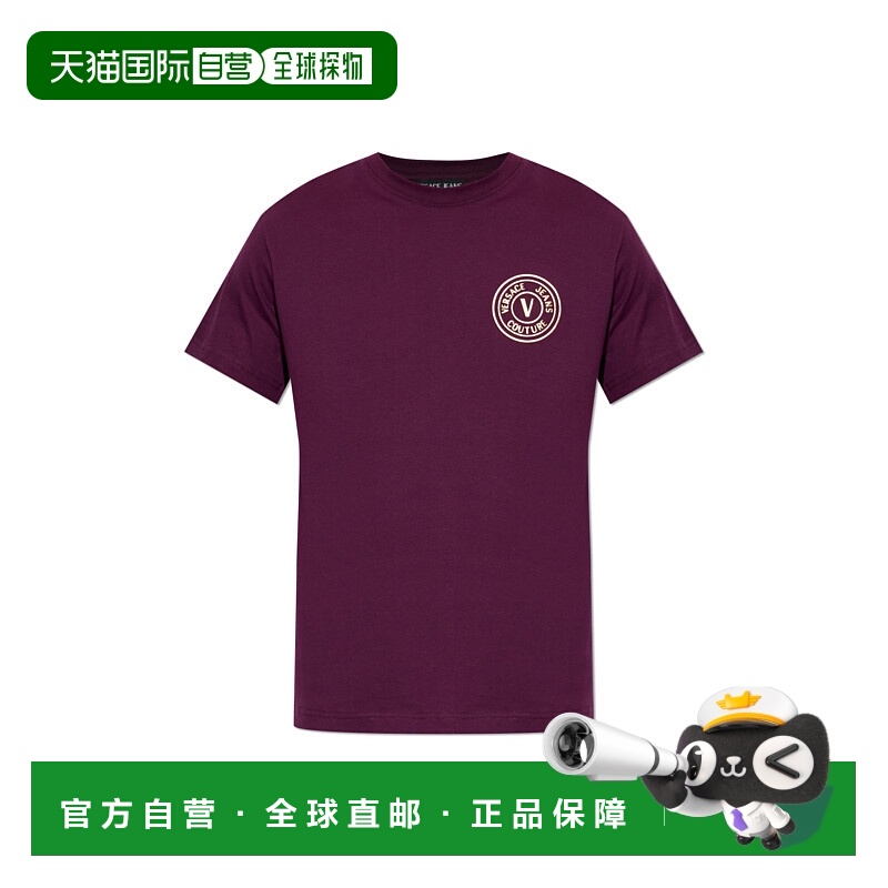 1h可退 香港直邮Versace Jeans Couture 男士T恤 79GAHT00CJ00TG3