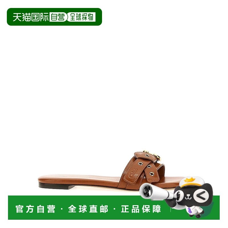 香港直邮CHLOÉ 女士凉鞋 CHC25S08NQJ26M-0 AW2025 花色 Mae Slid