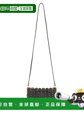 1h可退 香港直邮Rabanne 女士 1969 Nano 翻蓋包 25ASS0508CLF258