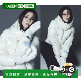 Milano padding goose short jack 韩国直邮FILA down hansohee