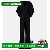 香港直邮MaxMara 连体裤 麦斯玛拉 1h可退 女士 Ode black黑色 舒