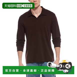 Johnny 美国奥莱直发男装 Collar brown Shirt 自营Vince