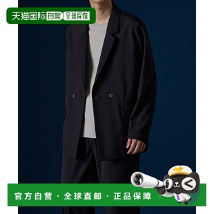 1h可退 日本直邮UNITED TOKYO 男士夏季羊毛半双排扣西装外套可搭