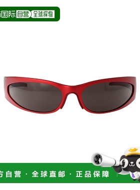 香港直邮BALENCIAGA 男士太阳镜 BB0290S005 SS2025 红色 Sunglas