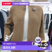 韩国直邮THE IZZAT 高山槐混纺束腰夹克