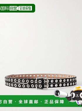 香港直邮Alaia 女士 双层腰带 AA1C337FCA214 black黑色 舒适时尚