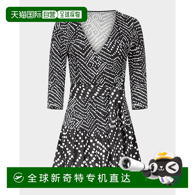 1h可退 【美国直邮】diane von furstenberg 女士 连衣裙波点