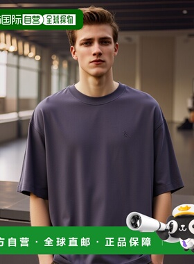 1h可退 日本直邮Calvin Klein 男士刺绣标志短袖T恤 4RB285G