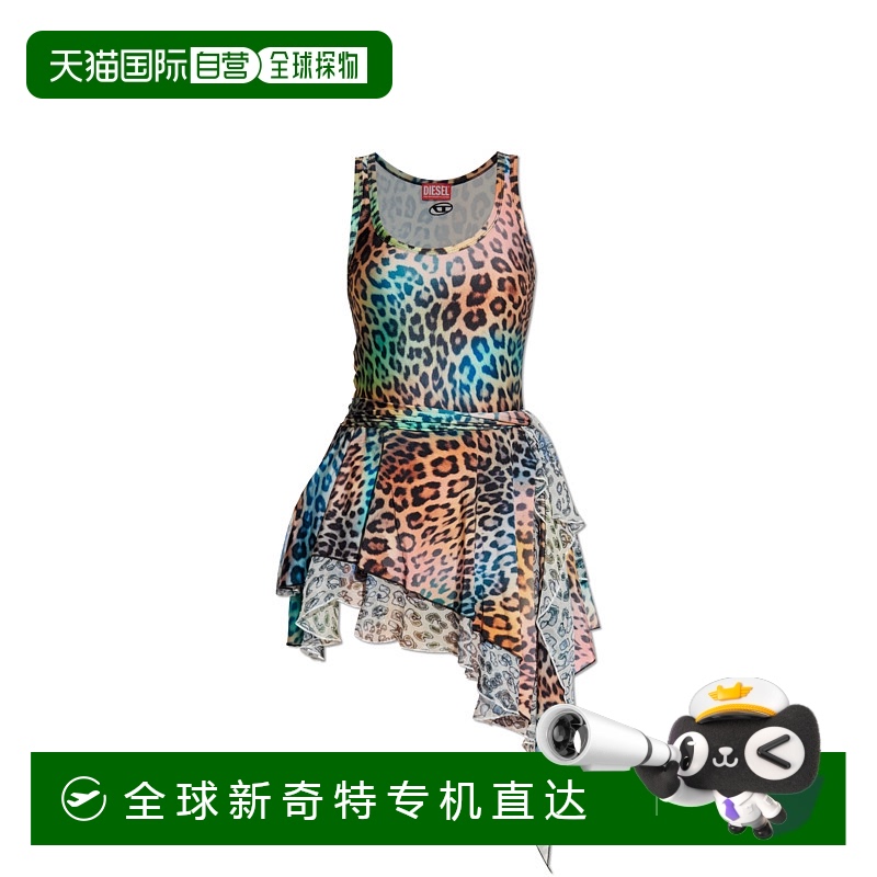 1小时内可退 香港直邮DIESEL 女士连衣裙 DOPERAQ1A168310WIBS7EZ