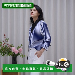 T恤 船领横条纹法兰绒长袖 长谷川主 日本直邮CAHLUMN 1小时内可退