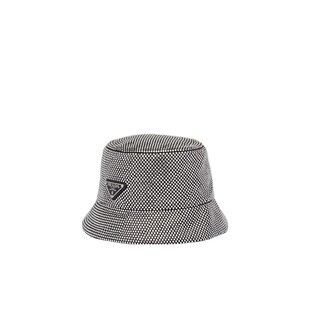 水晶缎面渔夫帽子 潮奢 女士 普拉达 1HC1372CLA Prada