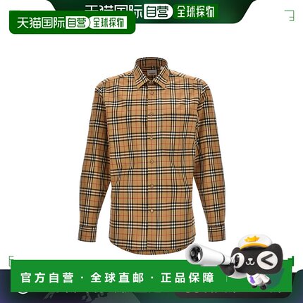 香港直邮Burberry 巴宝莉 男士 'Simson' 衬衫 8070582ARCHIVEBEI