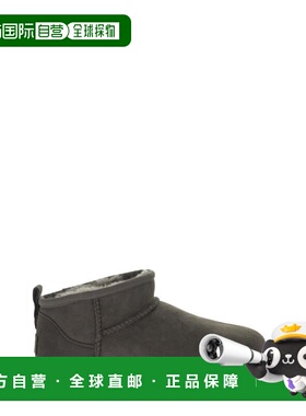 香港直邮UGG 女士高跟鞋 1116109WGY SS2025 灰色 CLASSIC ULTRA