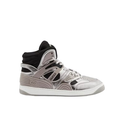 Gucci Basket高帮休闲运动鞋 724005AABB8