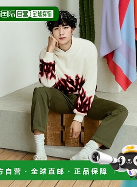 1h可退 香港直邮Palm Angels 棕榈天使 男士 FLAMES 宽松款连帽套