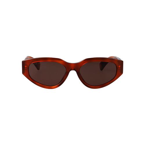 GUCCI 女士眼镜 GG1845SA002 CO 棕色 猫眼太阳镜