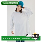 女装 1h可退 宽松配色缝线假两 WIDE BOWL 日本直邮RODEO CROWNS