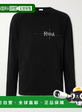 香港直邮Roa 男士 SENSIL® Breeze Logo刺绣T恤 RBMW0524YA78