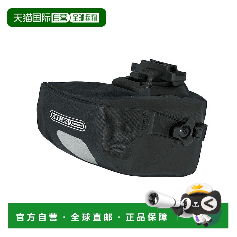 日本直邮ORTLIEB 微型马鞍包IP64 防水0.8L黑色哑光OR-F9674适用