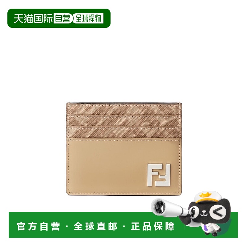 香港直邮FENDI 男士钱包 7M0164AV86F19VE AW2025 花色 FF 方形卡