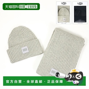 围巾 粗针织套装 LaG 针织帽 101733 日本直邮UGG